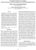 Cover page: The Origins of Collective Overvaluation: Irrational exuberance emerges from simple, honest and rational individual behavior