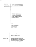 Cover page: Cyclic Testing of Three Full-Scale Steel Beam-Column Connections