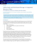 Cover page: Utility-Scale and Distributed Storage in Integrated Resource Plans: A Comparison of Plans for Indiana and Other States