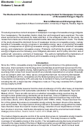 Cover page: THE MEDIA AND  A GREEN ENVIRONMENT: ASSESSING NEWSPAPER COVERAGE OF RENEWABLE ENERGY IN NIGERIA