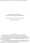 Cover page: Social Reactions to Overconfidence: Do the Costs of Overconfidence Outweigh the Benefits?