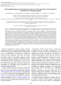 Cover page: Inferring Heterogeneous Evolutionary Processes Through Time: from Sequence Substitution to Phylogeography