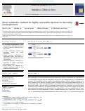 Cover page: Novel volumetric method for highly repeatable injection in microchip electrophoresis