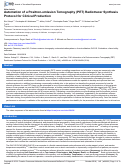 Cover page: Automation of a Positron-emission Tomography (PET) Radiotracer Synthesis Protocol for Clinical Production