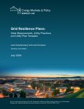 Cover page: Grid Resilience Plans: State Requirements, Utility Practices, and Utility Plan Template