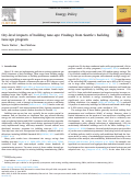 Cover page: City-level impacts of building tune-ups: Findings from Seattle's building tune-ups program