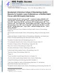 Cover page: Development of American College of Rheumatology Quality Measures for Systemic Lupus Erythematosus: A Modified Delphi Process With Rheumatology Informatics System for Effectiveness (RISE) Registry Data Review