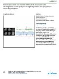 Cover page: Stretch-activated ion channel TMEM63B associates with developmental and epileptic encephalopathies and progressive neurodegeneration.