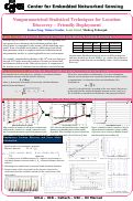 Cover page: Nonparametrical Statistical Techniques for Location Discovery-Friendly Deployment