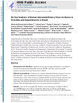 Cover page: 10-year analysis of human immunodeficiency virus incidence in first-time and repeat donors in Brazil.