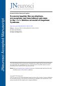 Cover page: Excessive Laughter-like Vocalizations, Microcephaly, and Translational Outcomes in the Ube3a Deletion Rat Model of Angelman Syndrome