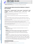 Cover page: Sugary beverage intake and preclinical Alzheimer's disease in the community