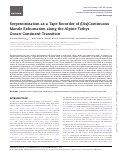 Cover page: Serpentinization as a Tape Recorder of (Dis)Continuous Mantle Exhumation along the Alpine Tethys Ocean-Continent-Transition