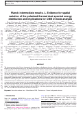 Cover page: Planck intermediate results