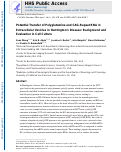 Cover page: Potential Transfer of Polyglutamine and CAG-Repeat RNA in Extracellular Vesicles in Huntington’s Disease: Background and Evaluation in Cell Culture