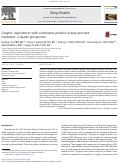 Cover page: Couples' experiences with continuous positive airway pressure treatment: a dyadic perspective