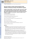 Cover page: Outcomes registry for better informed treatment of atrial fibrillation II: Rationale and design of the ORBIT-AF II registry