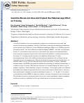 Cover page: Germline mosaicism does not explain the maternal age effect on trisomy