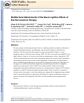 Cover page: Multifactorial Determinants of the Neurocognitive Effects of Electroconvulsive Therapy