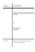 Cover page: Numerical modeling and seismic retrofit for shear failure in reinforced concrete columns