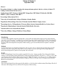 Cover page: Perceptions of indoor vs. outdoor tanning risks among melanoma patients who have a history of indoor UV tanning: an international internet survey