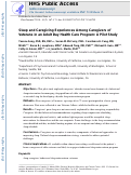 Cover page: Sleep and Caregiving Experiences among Caregivers of Veterans in an Adult Day Health Care Program: A Pilot Study