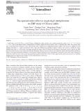 Cover page: The operand-order effect in single-digit multiplication: An ERP study of Chinese adults