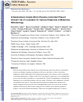 Cover page: A Randomized, Double-Blind, Placebo-Controlled Phase II Clinical Trial of Lovastatin for Various Endpoints of Melanoma Pathobiology