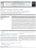 Cover page: Primary clear cell carcinoma of the vulva: A case report.