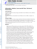 Cover page: Inflammation, Infection, Cancer and All That…The Role of Paraoxonases