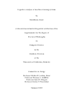 Cover page: Cognitive analyses of machine learning systems