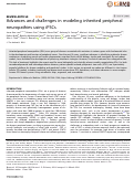 Cover page: Advances and challenges in modeling inherited peripheral neuropathies using iPSCs.