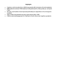 Cover page: Effect of repetitive transcranial magnetic stimulation (rTMS) treatment of major depressive disorder (MDD) on cognitive control