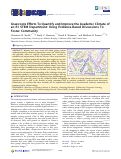 Cover page: Grassroots Efforts To Quantify and Improve the Academic Climate of an R1 STEM Department: Using Evidence-Based Discussions To Foster Community