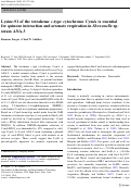 Cover page: Lysine-91 of the tetraheme c-type cytochrome CymA is essential for quinone interaction and arsenate respiration in Shewanella sp. strain ANA-3