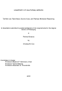 Cover page: Tell Me Lies: Fake News, Source Cues, and Partisan Motivated Reasoning