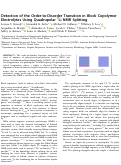 Cover page: Detection of the Order-to-Disorder Transition in Block Copolymer Electrolytes Using Quadrupolar 7Li NMR Splitting