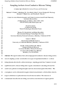 Cover page: Sampling Artifacts from Conductive Silicone Tubing