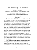 Cover page of Drug Evaluations: Type I vs. Type II Errors