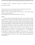 Cover page: Correlations between Optical, Chemical and Physical Properties of Biomass Burn 
Aerosols