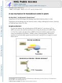 Cover page: A new mechanism for translational control in plants