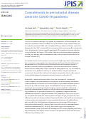 Cover page: Cannabinoids in periodontal disease amid the COVID-19 pandemic