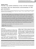 Cover page: Genomic copy number alterations in clear cell renal carcinoma: associations with case characteristics and mechanisms of VHL gene inactivation.