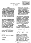 Cover page: POSSIBLE LOWER LIMIT TO LINAC EMITTANCE