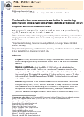 Cover page: T2 relaxation time measurements are limited in monitoring progression, once advanced cartilage defects at the knee occur: Longitudinal data from the osteoarthritis initiative