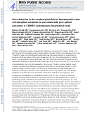 Cover page: Virus detection in the cerebrospinal fluid of hematopoietic stem cell transplant recipients is associated with poor patient outcomes: a CIBMTR contemporary longitudinal study