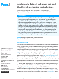 Cover page: An elaborate data set on human gait and the effect of mechanical perturbations