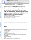 Cover page: Clinical and Genetic Predictors of Priapism in Sickle Cell Disease: Results from the Recipient Epidemiology and Donor Evaluation Study III Brazil Cohort Study.