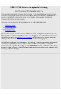 Cover page of GIS in the K-12 Classroom: Research Agenda from EDGIS '96