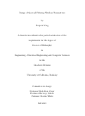 Cover page: Design of Spectral Filtering Wireless Transmitters